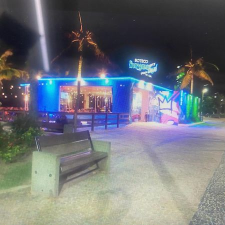 Apto A 50M Da Praia, Com Ar Condicionado, Wifi , Portaria 24H Praia Grande (Santos) Exterior foto